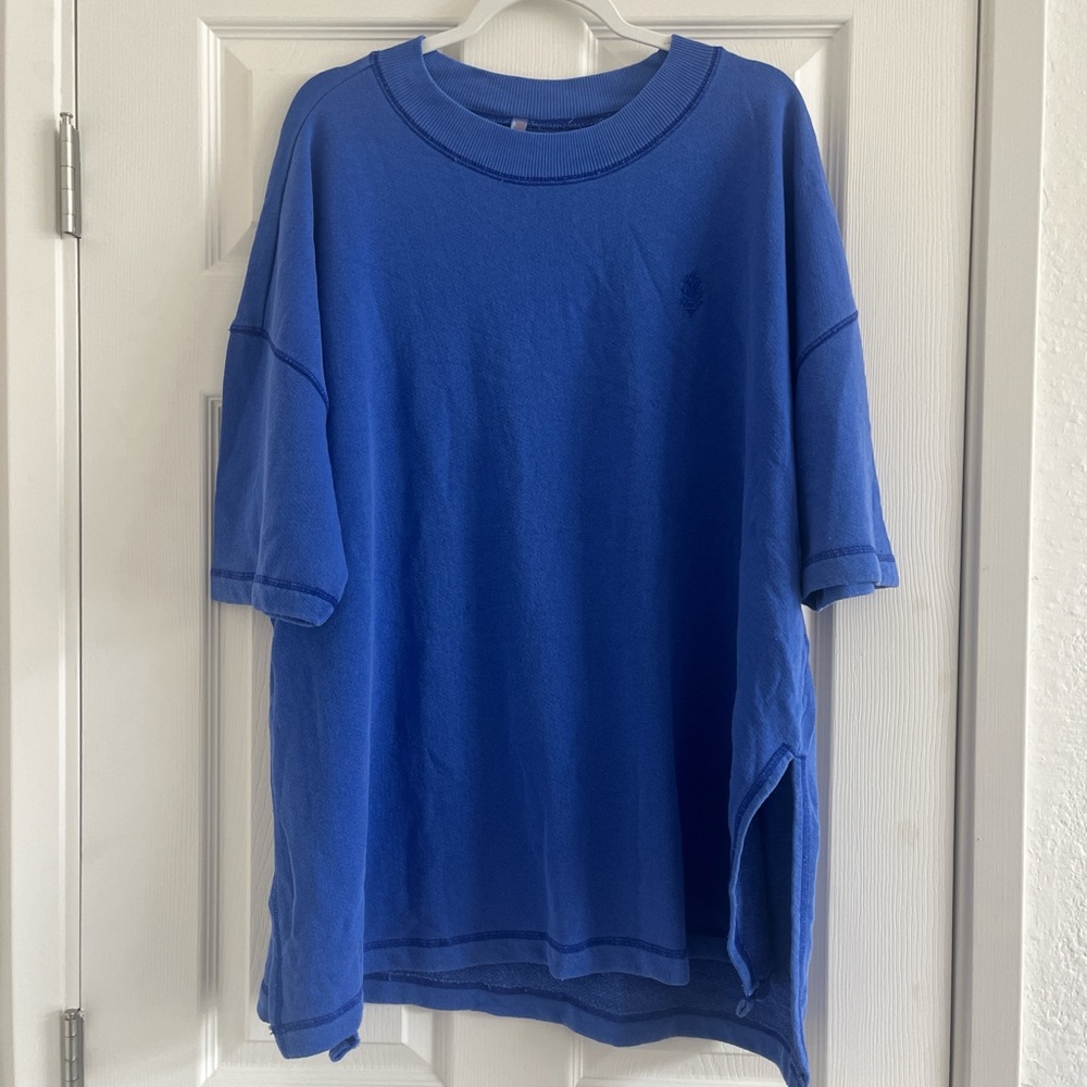 Brand new free people fp movement sweater oversized tee